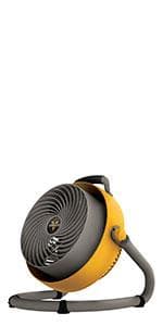 Vornado EXO51 Heavy Duty Air Circulator Shop Fan with IP54 Rated Dustproof and Water-Resistant Motor, Green, CR1-0389-17, Medium