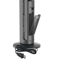 Lasko Oscillating All Season Tower Fan and Space Heater in One for Home with Adjustable Thermostat, Tip-Over Switch, 4 Fan Speeds, 3 Heat Settings and Remote Control, 42 Inches, 1500W, Gray, FH515