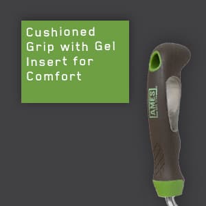 AMES 2445000 Stainless Steel Hand Trowel with Ergo Gel Grip, 13-Inch