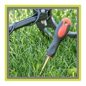 SE Prospector's Serrated Edge Digger Compact Shovel Trowel for Gardening, Metal or Gold Prospecting and Detecting - Includes Carrying Sheath