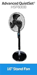 Honeywell HYF260 Quiet Set Whole Room Tower Fan, White