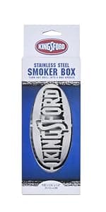 Kingsford Stainless Steel Smoker Box for Grill | Smoking Box for All Grills | Heavy Duty BBQ Accessories | Easy Way to Turn Any Grill Into A BBQ Smoker