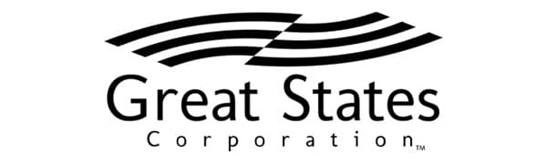 Great States 304-14 14-Inch 5-Blade Push Reel Lawn Mower, Red