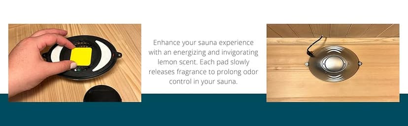 SA5015 Infrared Sauna Oxygen Ionizer Fragrance Pad Replacement, 3-Pack