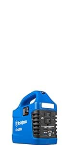 Westinghouse 194Wh 300 Peak Watt Portable Power Station & Solar Generator, Modified Sine Wave AC Outlet, Backup Lithium Battery for Camping, Home, Travel, Indoor/Outdoor Use (Solar Panel Not Included)