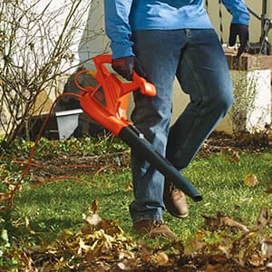 BLACK+DECKER Electric Leaf Blower, 7-Amp (LB700)