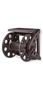 Liberty Basics 510 Wall Mount Hose Reel, Bronze