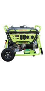 Gasoline Powered Portable Generator 10000 Watt, Recoil/Electric Start, 12V-8.3A Charging Outlets, Home Back Up & RV Ready, 49 State Approved(Excluding California)