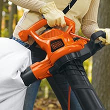 BLACK+DECKER Leaf Blower, Vacuum and Mulcher 3-in-1, 12 Amp, 250 MPH, 400 CFM (BV6000)