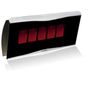 Bromic Heating BH0110003-1 Smart-Heat Platinum 500 Radiant Infrared Patio Heater, Natural Gas, 39800 BTU
