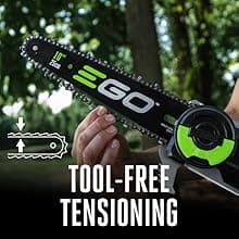EGO POWER+ Pole Saw, Cordless Electric Pole Saw for Tree Trimming with Telescopic LED Cut Line Indicator, Battery and Charger Not Included - PS1000