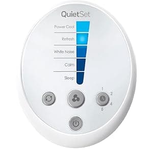 Honeywell HYF260 Quiet Set Whole Room Tower Fan, White