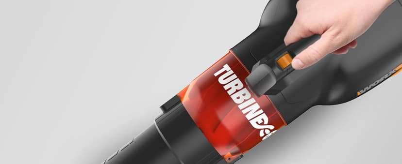 WORX WG520 12 Amp Turbine 600 Electric Leaf Blower