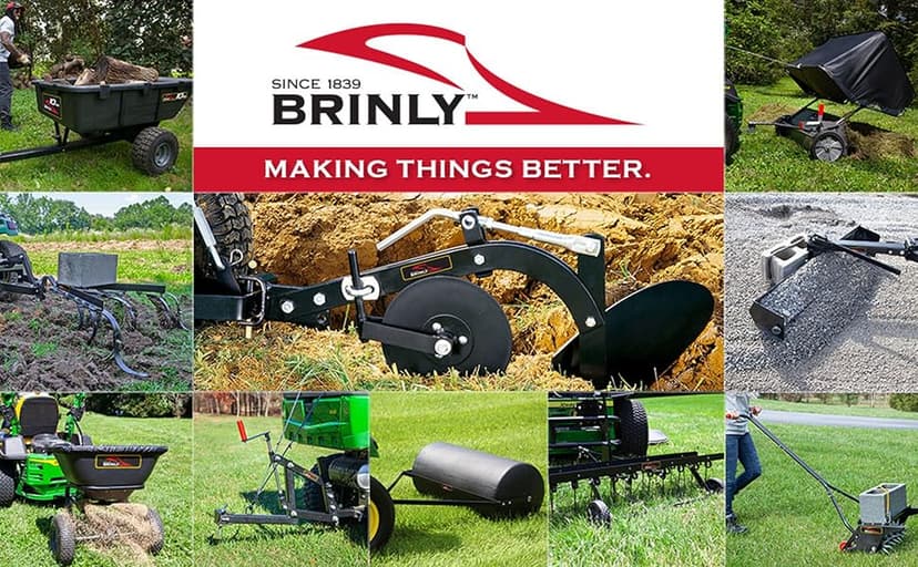 Brinly BB-562-A Sleeve Hitch Tow Behind Rear Blade, 42"