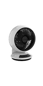 Lasko Weather-Shield Performance Box Fan, 3 Speeds, Innovative Wind Ring System for Up to 30% More Air, Carry Handle for Bedroom, Office, Home, 20 Inch, White, 3720