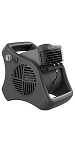 Lasko Outdoor Living Oscillating Tower Fan, for Decks, Patios and Porches, 10 Foot Power Cord, 4 Refreshing Speeds, 42", Grey, YF202