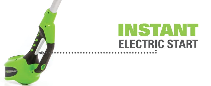 Greenworks 40V 8" Pole Saw + Pole Hedge, 2.0Ah Battery (Gen 1)