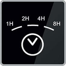 Rowenta, Pedestal Fan, Extreme Outdoor Fan with Remote, 65 Inches, Ultra Quiet Fan, Oscillating, Portable, 3 Speeds, Digital Control, Black, Ourdoor, VU4510