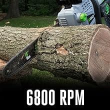EGO POWER+ Chain Saw, 16" Battery Powered Chainsaw, Electric Cordless, Includes 56V 5.0Ah Battery and Charger - CS1604