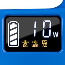 Westinghouse 194Wh 300 Peak Watt Portable Power Station & Solar Generator, Modified Sine Wave AC Outlet, Backup Lithium Battery for Camping, Home, Travel, Indoor/Outdoor Use (Solar Panel Not Included)