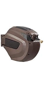 Liberty Basics 510 Wall Mount Hose Reel, Bronze