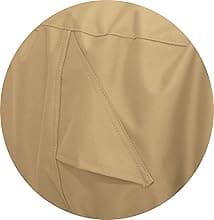 Classic Accessories Terrazzo Water-Resistant 34 Inch Round Stand-Up Patio Heater Cover, Patio Furniture Covers