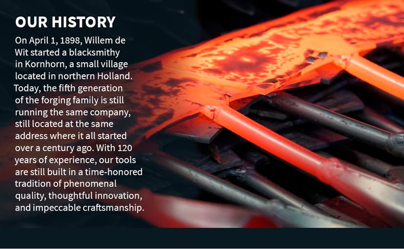 Tierra Garden DeWit Potting Trowel, Garden Tool for Roots and Planting (31-0906)