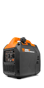 WEN 2350-Watt Inverter Generator, Portable and Super Quiet with Fuel Shut-Off (56235i)