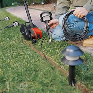BLACK+DECKER 12 Amp 2-in-1 Landscape Edger and Trencher, (LE760FF)