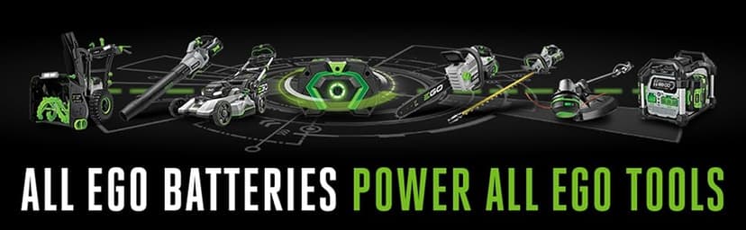 EGO POWER+ Electric Lawn Mower, Self-Propelled Cordless, Includes (2) 56V 4.0Ah Batteries and Rapid Charger - LM2102SP-A