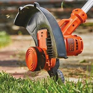 BLACK+DECKER String Trimmer with Auto Feed, Electric, 6.5-Amp, 14-Inch (BESTA510)
