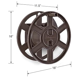 Liberty Basics 510 Wall Mount Hose Reel, Bronze