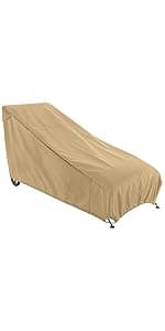 Classic Accessories Terrazzo Water-Resistant 34 Inch Round Stand-Up Patio Heater Cover, Patio Furniture Covers