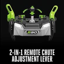 EGO SNT2416 56-Volt 24" Self-Propelled 2-Stage XP Snow Blower with Peak Power™, (2) 10.0Ah Batteries and Dual Port Charger Included