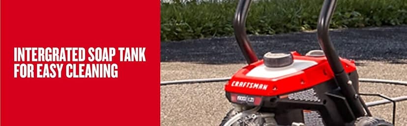 CRAFTSMAN Electric Pressure Washer, Cold Water, 1900 -PSI, 1.2-GPM, Corded (CMEPW1900)