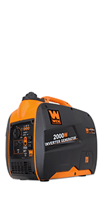 WEN 2350-Watt Inverter Generator, Portable and Super Quiet with Fuel Shut-Off (56235i)