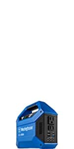 Westinghouse 194Wh 300 Peak Watt Portable Power Station & Solar Generator, Modified Sine Wave AC Outlet, Backup Lithium Battery for Camping, Home, Travel, Indoor/Outdoor Use (Solar Panel Not Included)