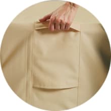 Classic Accessories Veranda Water-Resistant 21 Inch Pyramid Torch Patio Heater Cover