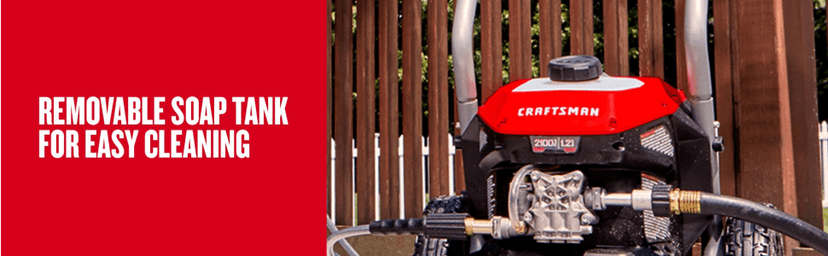 CRAFTSMAN Electric Pressure Washer, Cold Water, 2100-PSI, 1.2 GPM, Corded (CMEPW2100)