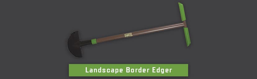 AMES 2917200 Saw-Tooth Border Edger with T-Grip, 39-Inch