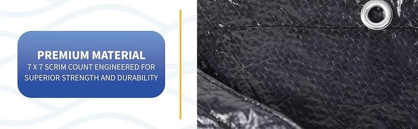 Blue Wave Bronze 8-Year 20-ft x 44-ft Rectangular In Ground Pool Winter Cover