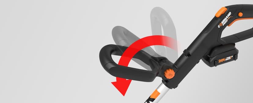 Worx String Trimmer Cordless GT3.0 20V PowerShare 12" Edger & Weed Trimmer (2 Batteries & Charger Included) WG163