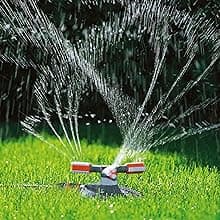 Gardena (84-BZMX) Up to 2300 Sq Ft, ZoomMaxx Adjustable Oscillating Sprinkler on Weighted Base for Watering of Lawn, Yard and Garden. Includes Gardena Quick Connector System to Connect to Hose.