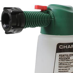 Chapin International G405 Feeder Hose End for Dry and Water Soluble Fertilizers, Green