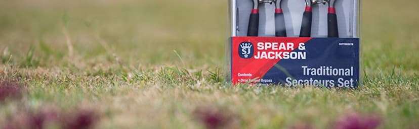 Spear & Jackson CUTTINGSET8 Traditional Bypass & Anvil Pruner/Secateur Set