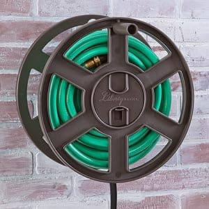 Liberty Basics 510 Wall Mount Hose Reel, Bronze
