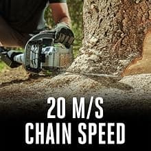 EGO POWER+ Chain Saw, 16” Battery Powered Chainsaw, Electric Cordless, Includes 56V 4.0Ah Battery and Charger – CS1613