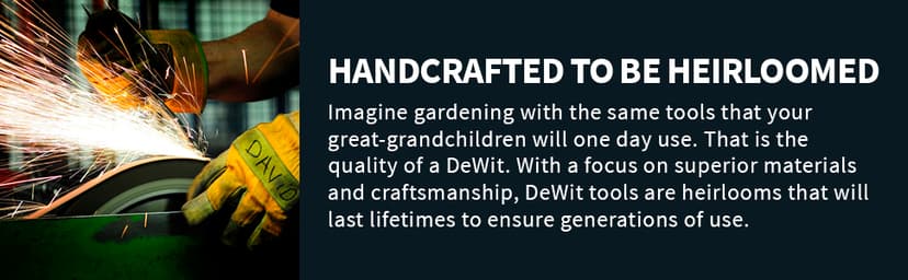 Tierra Garden DeWit Potting Trowel, Garden Tool for Roots and Planting (31-0906)