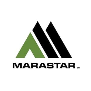 MARASTAR 21446-2PK 15x6.00-6 Tire and Wheel Assembly, Pneumatic Replacement Lawn Mower Front Tires Compatible with Craftsman Riding Lawn Mowers, 2 Pack, Easy Install Assembly