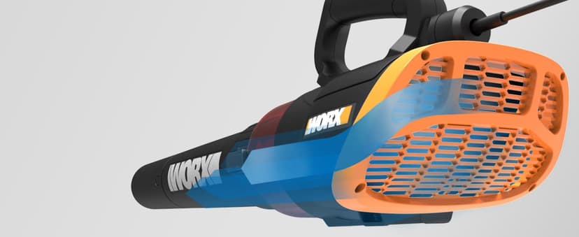 WORX WG520 12 Amp Turbine 600 Electric Leaf Blower